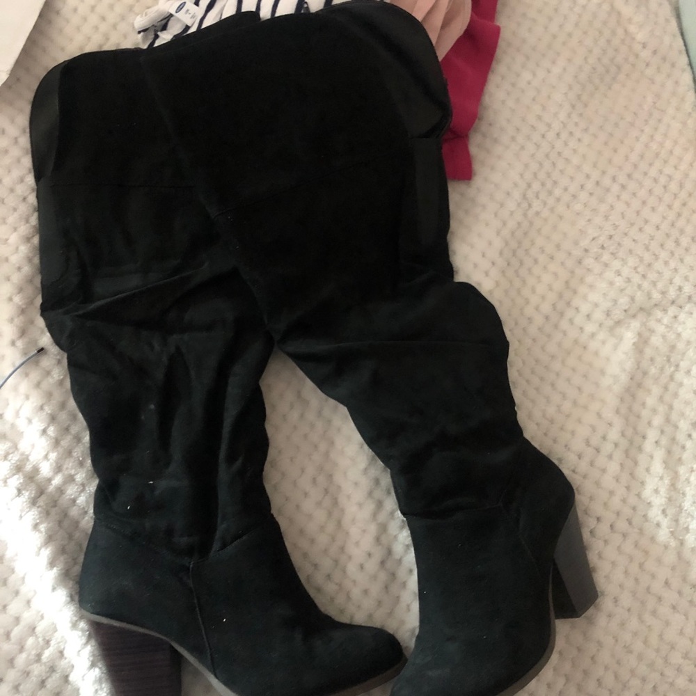 Lane Bryant size 10 knee boots